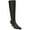 Black WC Synthetic, variant on Franco Sarto Womens Lyla Pointed Toe Knee High Boot Black Wide Calf 8.5M
