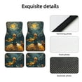 thumbnail image 4 of Fotbe Whimsical Starry Night Scene Juego de 4 Tapetes para Auto con Estampado – Alfombrillas de Goma Reforzada, Diseño Antideslizante, Protección para Todo el Año – Vehículos, Autos, Camionetas y SUVs, 4 of 7