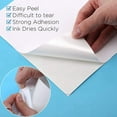 thumbnail image 4 of 50 Sheets Printable Vinyl Sticker Paper Self-Adhesive Waterproof White Printing Paper Sheet, for Inkjet Printer, 4 of 6