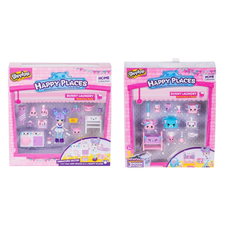 Shopkins Happy Places: Games Room & Laundry Playset happy home