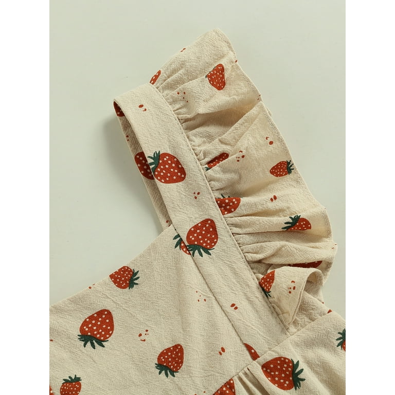 Strawberry baby clearance romper