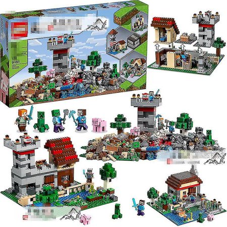 Minecraft 2022 Build Box 3.0 House Double Elephant 612pcs Perfect ...