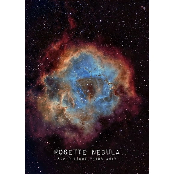 Universe Space Poster Prints Veil Rosette Nebula Black Hole Galaxy Canvas Painting Modern Wall Art Pictures Bedroom Home Decor, 50*70cm, unframed., 50*70cm, unframed.,light yellow
