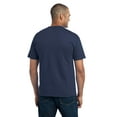 thumbnail image 2 of Port & Company PC55P Men's 50/50 Cotton/Poly with Pocket T-Shirt, 2 of 2