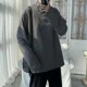 thumbnail image 3 of Camisetas para hombre, camisetas de rayas, sudaderas verdes, ropa para hombre, cuello alto medio, moda Harajuku a granel, Y2k, talla XL, ajuste regular, algodón A, 3 of 5