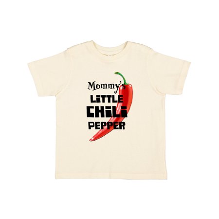 

Inktastic Mommy s Little Chili Pepper Gift Toddler Boy or Toddler Girl T-Shirt