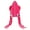 Pink, variant on Lovely Cuttlefish Hat Headwear with Tassels For Stage Shows Family Gatherings Soft Breathable Headgear for Halloweens