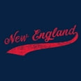 thumbnail image 3 of UGP Campus Apparel New England Baseball Script - Hometown Pride, Pitcher Long Sleeve T Shirt - Large - Navy, 3 of 6