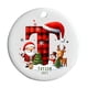 thumbnail image 2 of Adornos navideños con letras del alfabeto | 26 colgantes decorativos | Decoración navideña personalizada para hacer tú mismo, 2 of 6