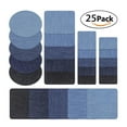 thumbnail image 1 of becaristey Patches for Jeans Iron on Patches Denim Jean Patches for Clothing Repair, 1 of 1