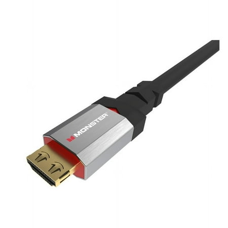 Monster Cable 3005846 6 ft. Just Hook It Up HDMI Cable with Ethernet 4K Ultra HD Black