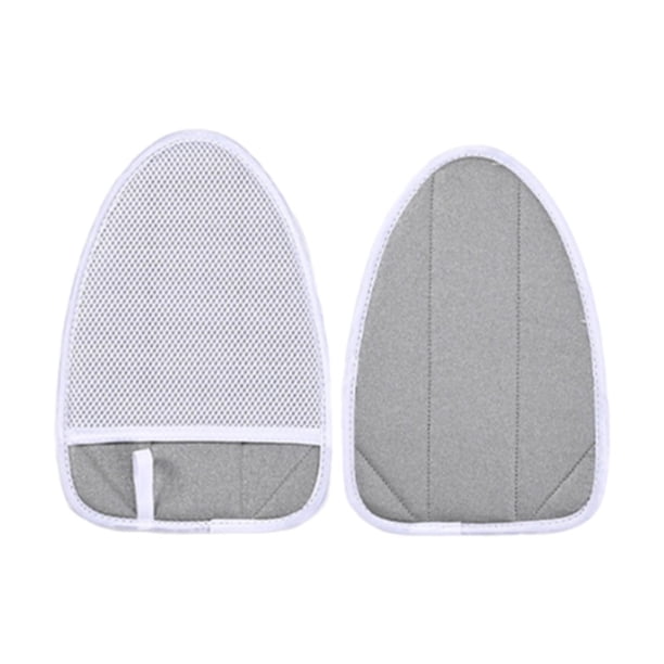 2 manoplas protectoras para vaporizador de prendas con mini tabla de planchar a vapor para cabeza ovalada