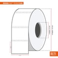 thumbnail image 5 of 8 Rollos de Etiquetas Térmicas Blancas Koovi 2x1 Pulgadas (51x25 mm) - 1000 Etiquetas por Rollo, Versatilidad y Rendimiento, 5 of 5