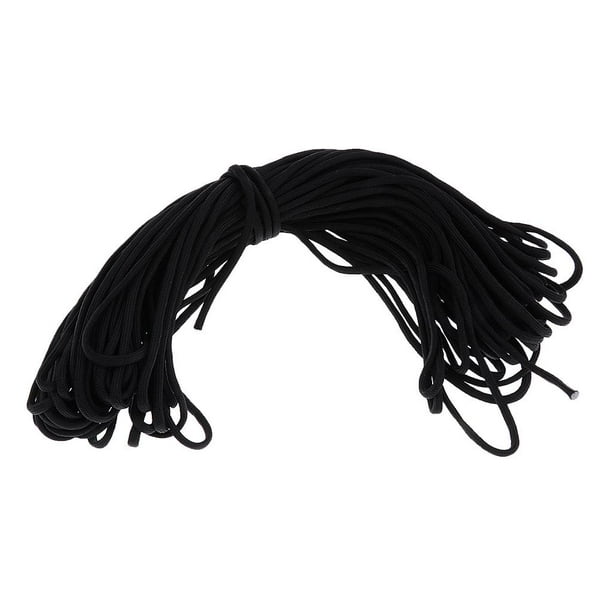 Cordón de Cuerda de Paracaídas de Paracaídas de 7 Hebras de Y 550 - Elección de Color Negro