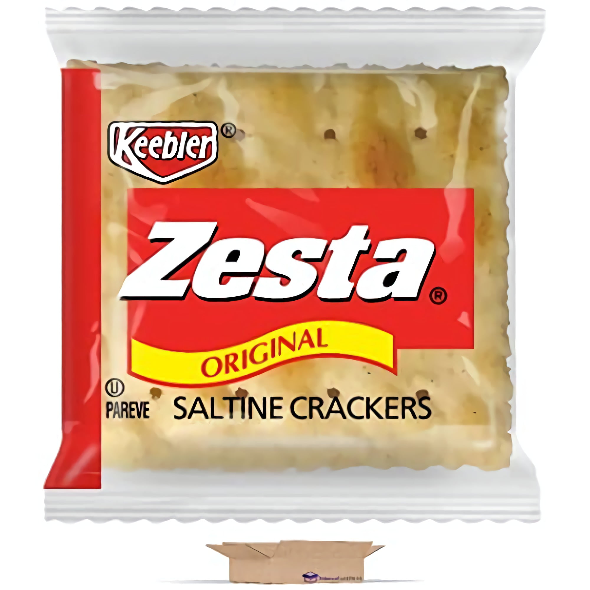 Zesta Saltine Crackers Individually Wrapped Curated by  .2 Ounce Twin Pack | Pack of 100