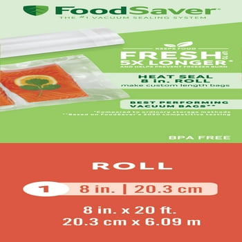 FoodSaver 8" x 20' Vacuum Seal Roll