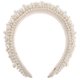 thumbnail image 1 of Jewel Headbands Women Girl Headdresses Retro Style Hairband White Pearl Headbands White Headband Pearl Headbands Women, 1 of 2
