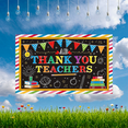 thumbnail image 5 of Colorful Educational Banner Thank You Teacher Polyester Material Classroom Decor for Teacher Appreciation School Event Indoor Decoration, 5 of 7