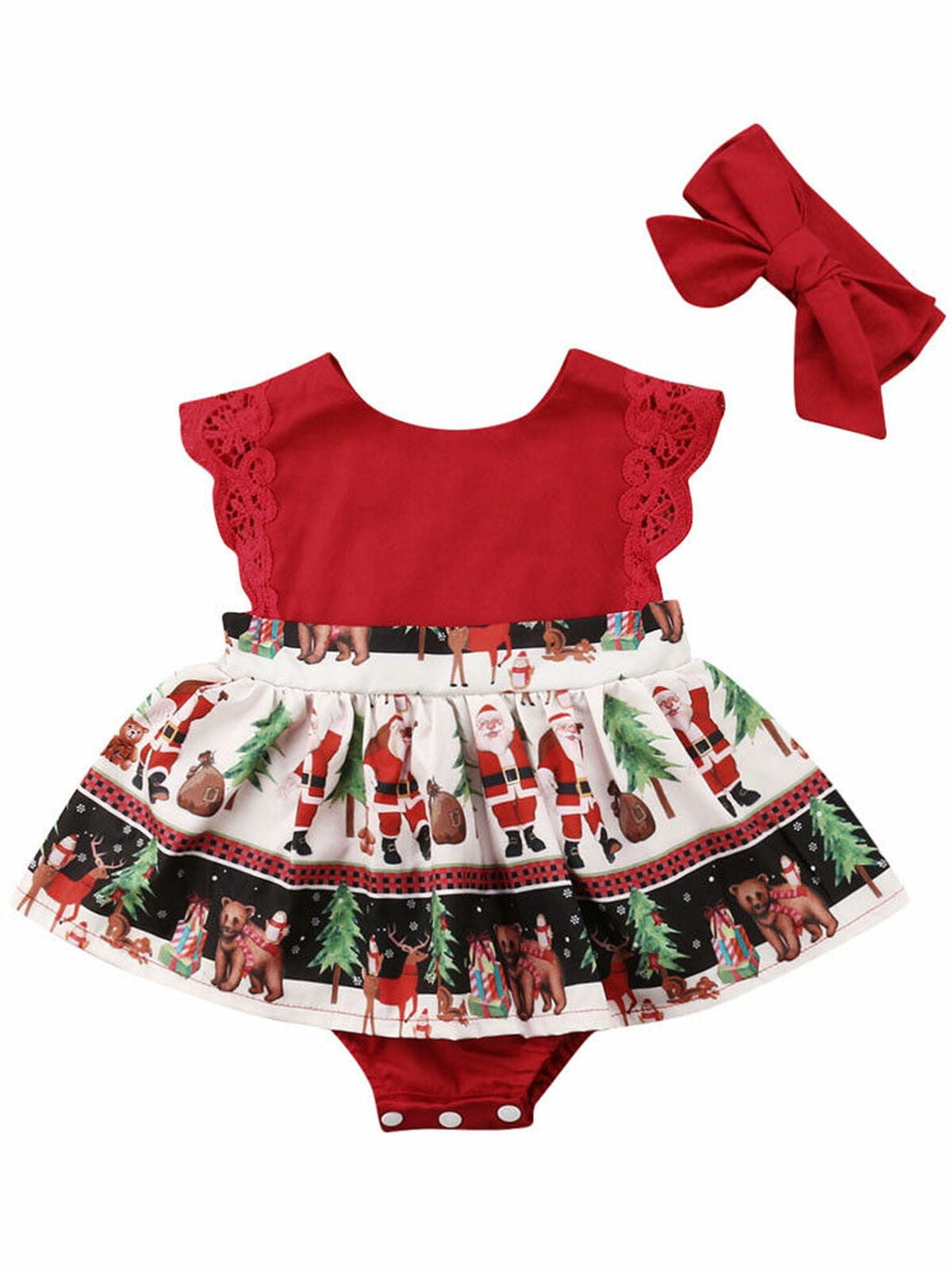 christmas romper girl