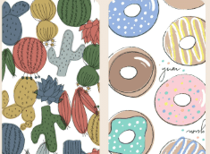Cactus Cuties + Donut Grow Up