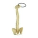 thumbnail image 1 of Llavero de columna vertebral humana, modelo de columna vertebral humana en miniatura de PVC, adorno coleccionable para bolso, ideal para graduación. Amarillo claro, 1 of 9