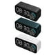 thumbnail image 2 of Radio Digital Reloj Despertador Altavoz Espejo Pantalla LED Reloj Despertador Dual 50 Batería Grande Diseño Elegante con Música de Tarjeta TF, 2 of 8