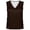 Coffee, variant on Casual Solid Color Sleeveless Tank Top Stretch Soft Breathable Summer Basic Layering Tee Shirt Camisole Women Stretch Silk Bodysuit All Tops for Women Running Women Half Top All Tops 4xl