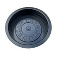 thumbnail image 4 of AUTUMN 25-45 LB Concrete Cement Weight Plate Mold, Mold for DIY Olympic Barbell Weights, 13" Dia, 4 of 6