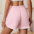 thumbnail image 5 of Cleaning Womens Pajama Shorts Soft Sleep Bottoms Plus Size Lounge Boxers Pj Sleepwear Bottom Drawstring Elastic Waist Pull On Stretch Bermuda Shorts Baggy Relaxed Fit Chino Shorts, 5 of 5