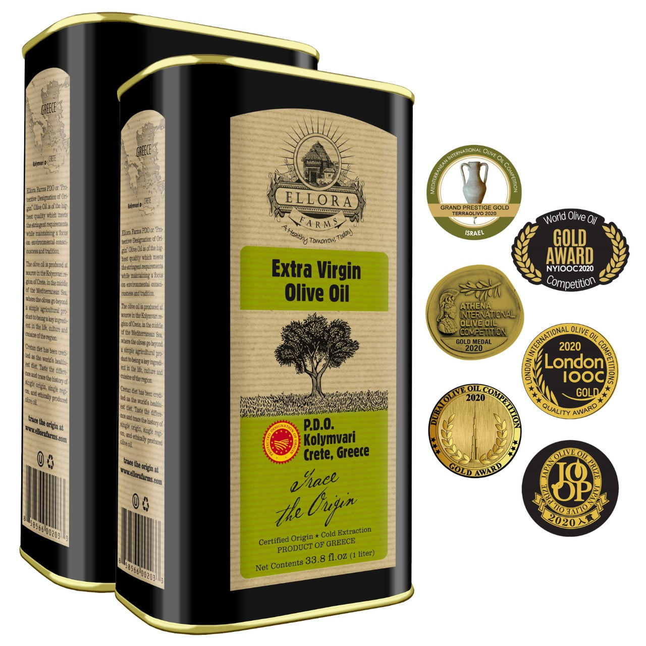 Ellora Farms, Global Gold Award Winning, Single Origin Single Estate