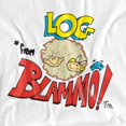 thumbnail image 3 of Ren & Stimpy Mens Log From Blamo T-Shirt, 3 of 5