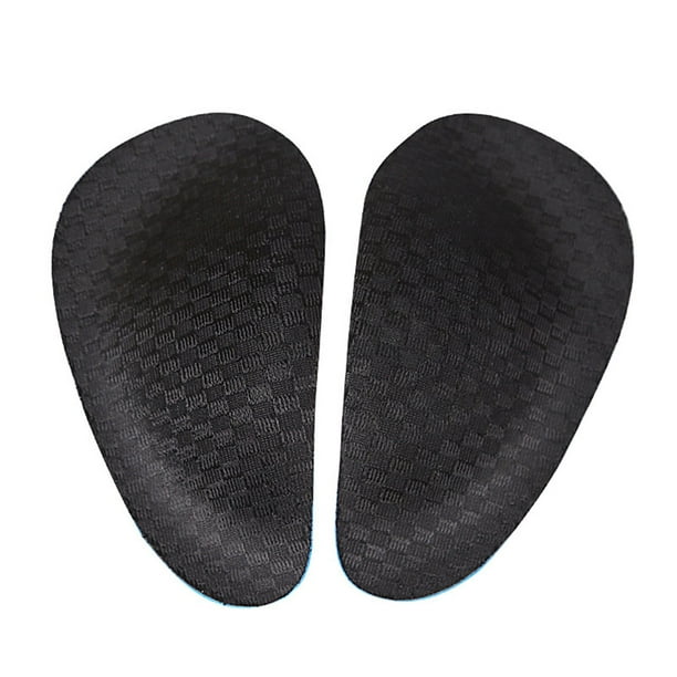 par de soportes para el arco del pie, amortiguados y transpirables para fascitis plantar y dolor de talón. Cuidado de los pies saludable.