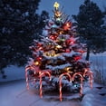 thumbnail image 3 of Outdoor Solar Christmas Led Candy Cane Lights Ip44  Pathway Lamp For Christmas Decoration, 3 of 9