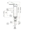 thumbnail image 2 of The akuaplus® square Single-Hole Lavatory Faucet., 2 of 3