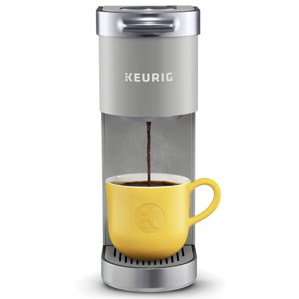 Cafetera Keurig K-Mini Plus de 6 a 12 onzas, tamaño cerveza, gris, reacondicionada