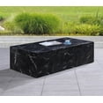 thumbnail image 3 of Meridian Furniture Piazza Black Concrete Indoor/Outdoor Coffee Table, 3 of 8