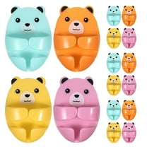 16 Pcs Plug Hook Bear Cable Holder Handle Favors Cloth Drawer Organizer