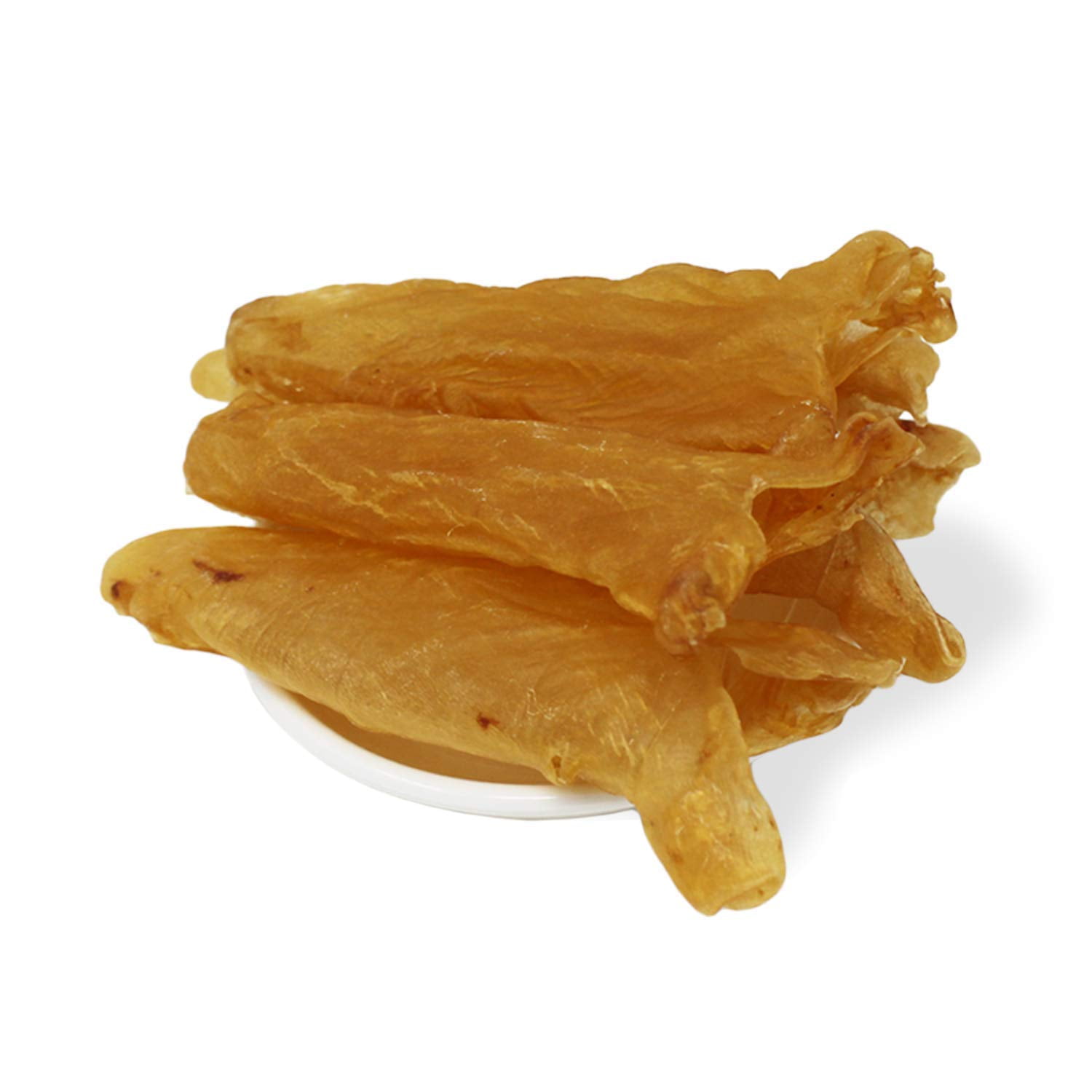 Fish Glue,Rich in Collagen Dried Seafood Fish Maw Roll Natural Sun Dried From South America AAA Large 1lb bag