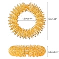 thumbnail image 4 of De Anillos Sensoriales Puntiagudos Para Dedos, Juego De Anillos De Acupresión, Juguetes Sensoriales Silenciosos Para Aliviar El Estrés12 Uds Kearding FN008302-02, 4 of 6