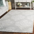 thumbnail image 2 of SAFAVIEH Glamour Dedan Floral Area Rug, Light Blue/Ivory, 5' x 8', 2 of 11