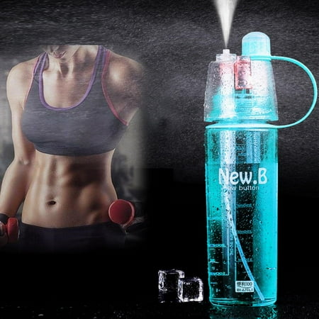 

Spray Drinking Water Bottle Outdoor Portable Space Cup Cooling Bicycle Bike New