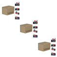 thumbnail image 4 of maskred Stylish and Secure Card Deck Storage Holder Organizer with Magnetic Closure TCG Display Brown 3Set, 4 of 6