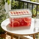 thumbnail image 1 of Molde de presión para hacer hielo casero para refrigerador, bandeja de silicona de grado alimenticio para cubitos de hielo, para hervidor de agua, botella de agua, formas de hielo DIY para bebidas,, 1 of 7