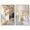 Silver Frame, variant on Boosted Greys Set Canvas Set of 2 Neutral Art by Art Remedy, Gold Frame, 10 x 15