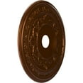 thumbnail image 2 of Ekena Millwork 22"OD x 3 1/2"ID x 1"P Baltimore Thermoformed PVC Ceiling Medallion (Fits Canopies up to 7 3/4"), Metallic Dark Copper, 2 of 10