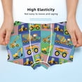 thumbnail image 3 of Yiaed Construction Machinery Print Boys' Boxer Briefs Cotton Casual Stretch Comfort Boys Boxers - Kids Boxer Briefs Underwear for Boys (6-18)-Medium, 3 of 5