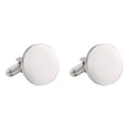 thumbnail image 4 of 2x 2x Gemelos para Camisa de Vestir Gemelos para Hombre, Novedad Camisa Studs Gemelos Redondos para El Día de Valentín Fiesta de Negocios Aniversa 2 piezas, 4 of 8
