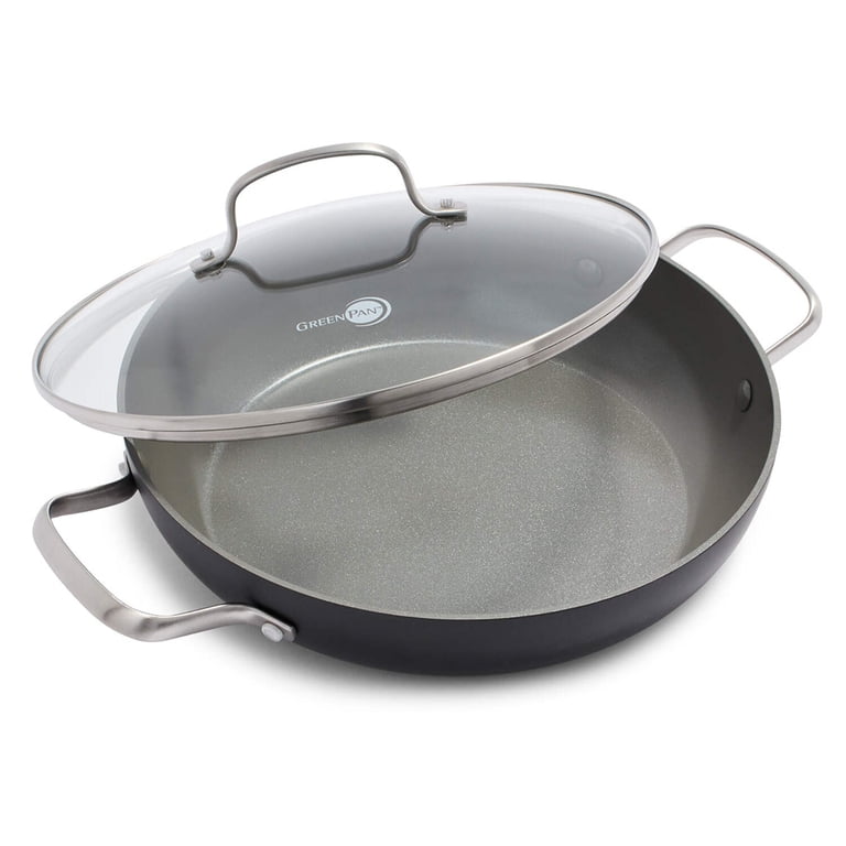 GreenPan Chatham Ceramic Nonstick Everyday Pan 11 In, Gray photo 1