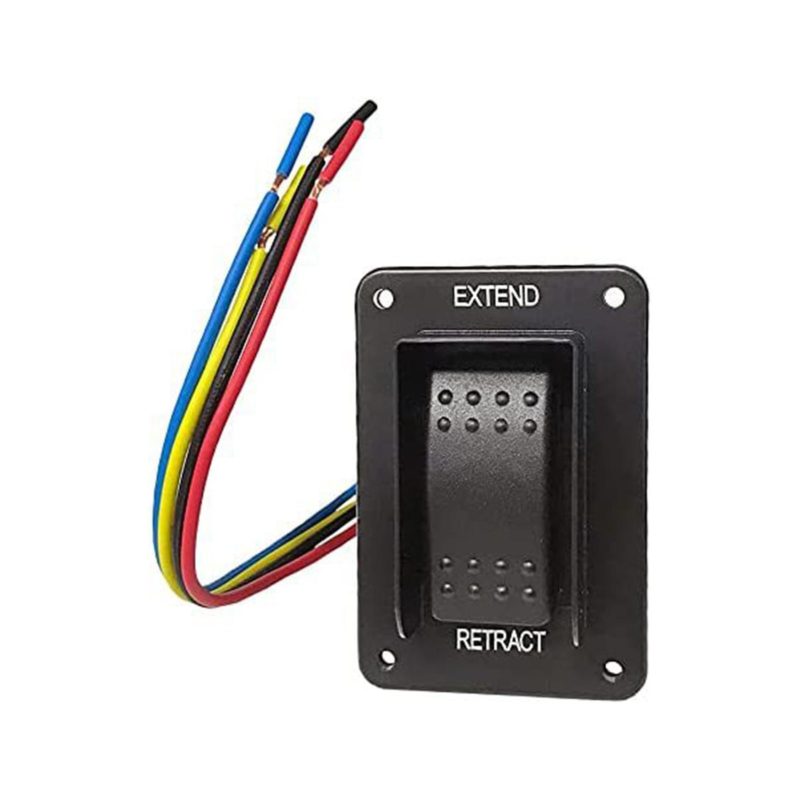 387874 Power Stabilizer Switch Replaces Easy to Install Black RV Jack