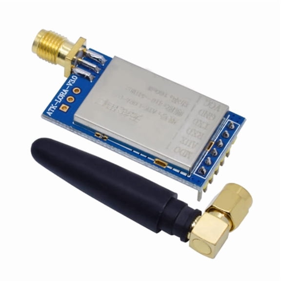 -LORA-01 LORA Module Wireless Serial Communication Module SX1278 Wireless Module 3000m,1 * Wireless Serial Communication Module Kit
